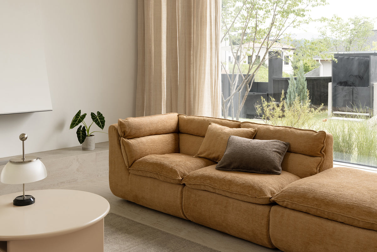 flat point・VEMBER Sofa (fabric) 3 Open 三人座開放式布沙發